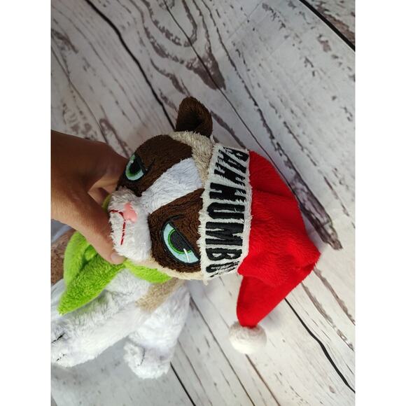 Grumpy Cat Bah Humbug Santa Hat Christmas 7" Plush - Picture 2 of 6